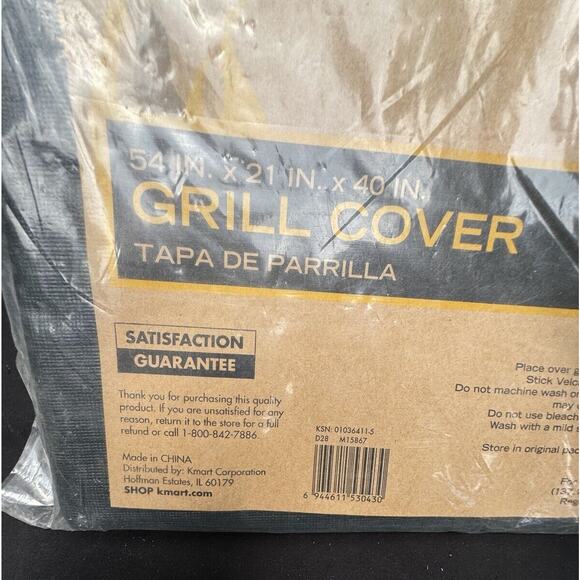 BBQ Pro 54" BBQ Grill Cover Heavy Duty 54 x 21 x 40 Brand New! - Picture 3 of 7